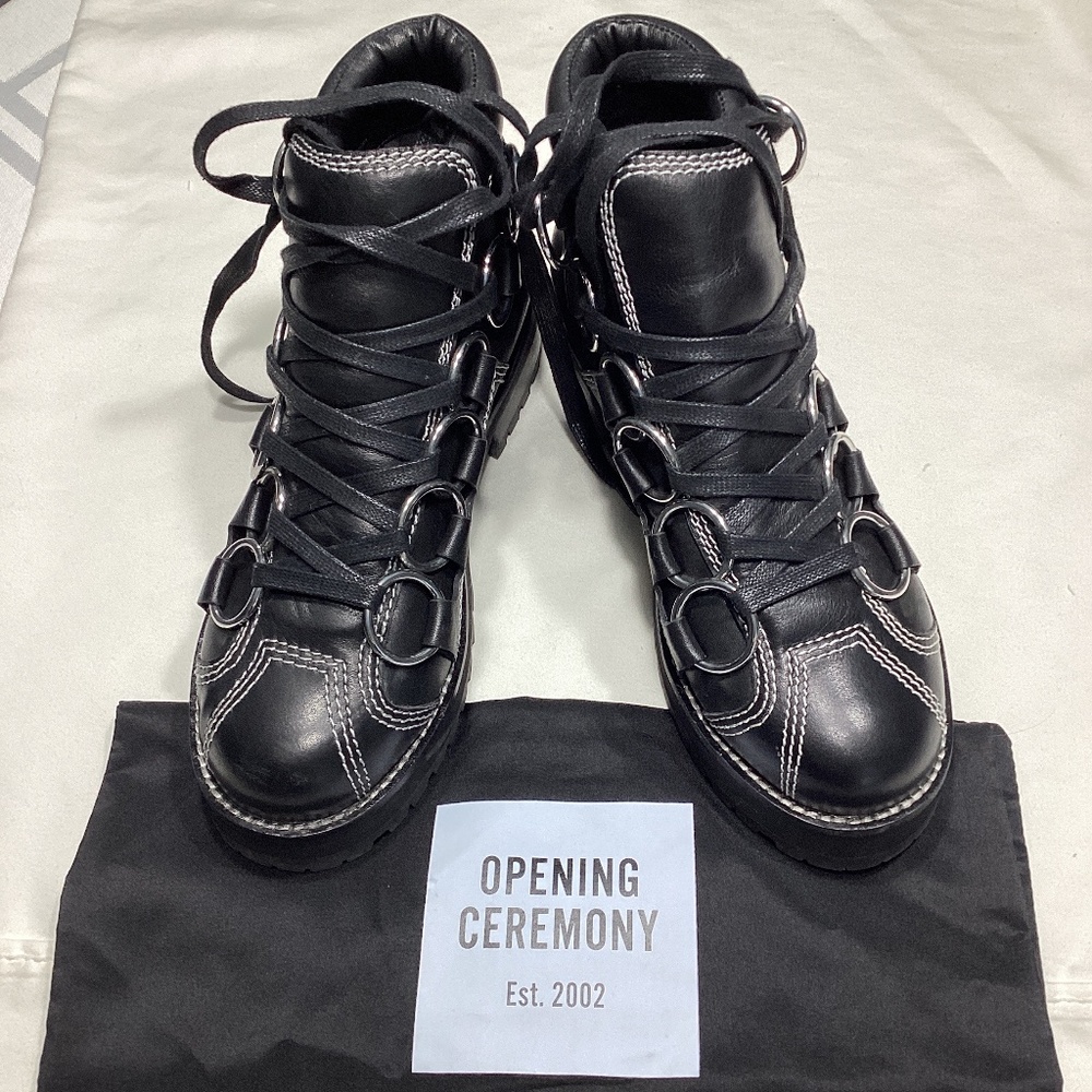 Opening Ceremony Ring Moto Boots